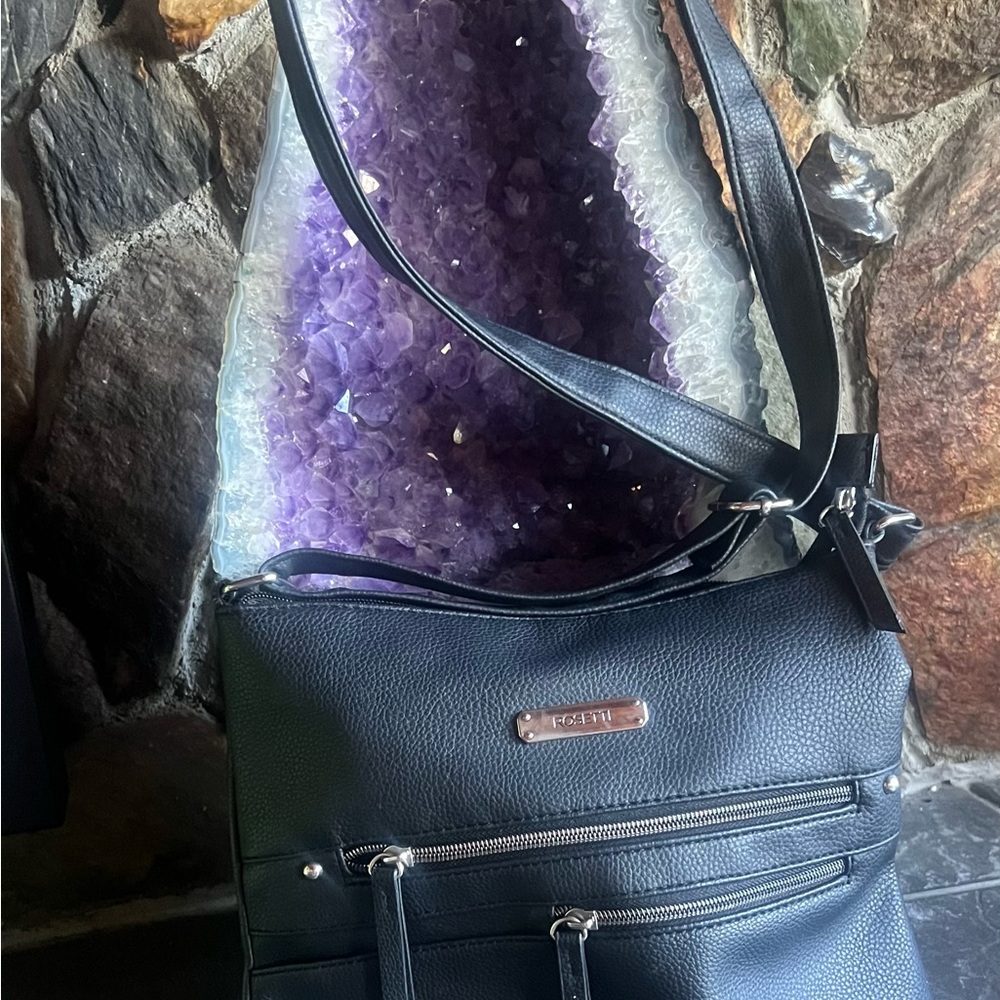 Black  Crossbody Bag - Picture 1 of 3